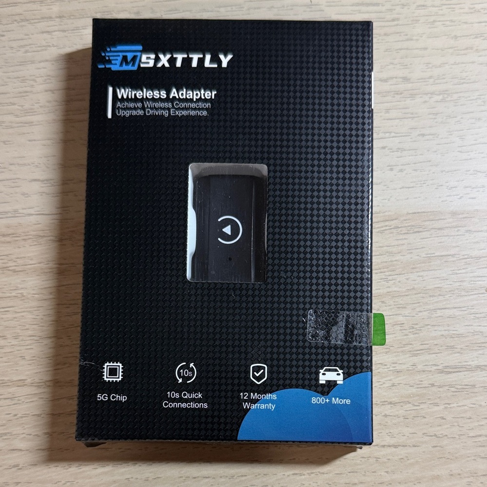 CarPlay Wireless Adapter - Black